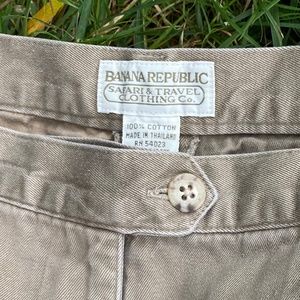 Vintage Banana Republic Khaki Safari Pant